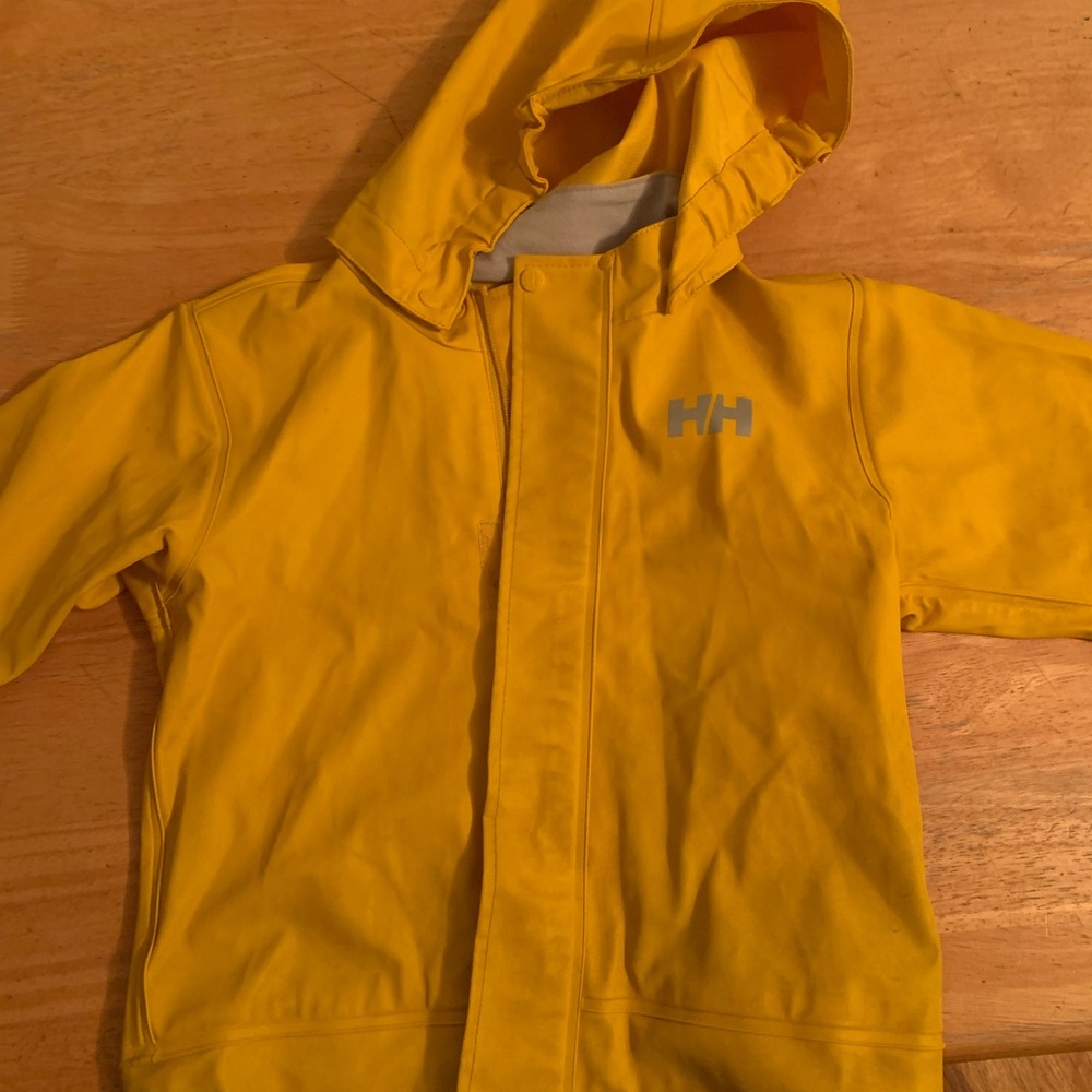 Helly Hansen Mustard Yellow Kids Jacket